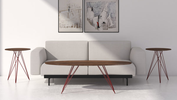 Williams Coffee Table / Walnut / Round