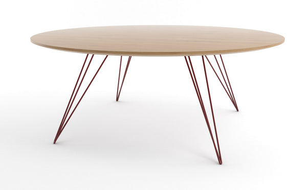 Williams Coffee Table / White Oak / Round