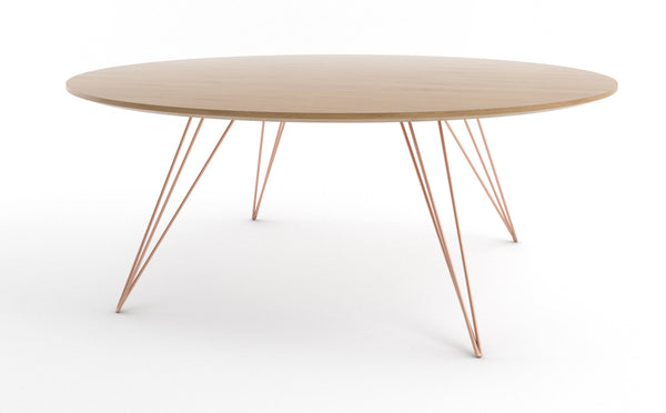 Williams Coffee Table / White Oak / Round