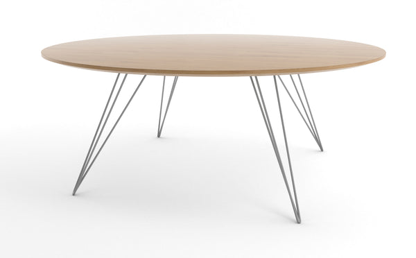 Williams Coffee Table / White Oak / Round