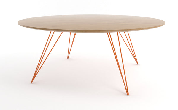 Williams Coffee Table / White Oak / Round