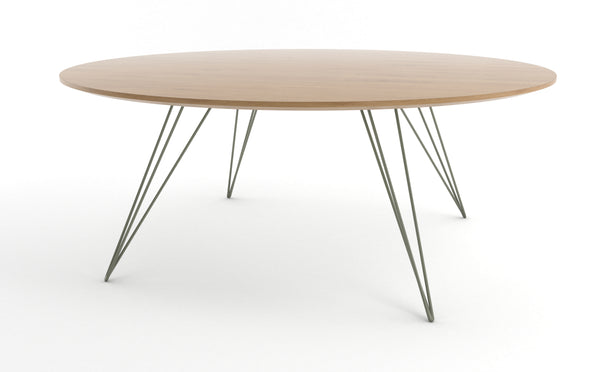 Williams Coffee Table / White Oak / Round