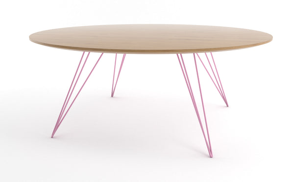 Williams Coffee Table / White Oak / Round