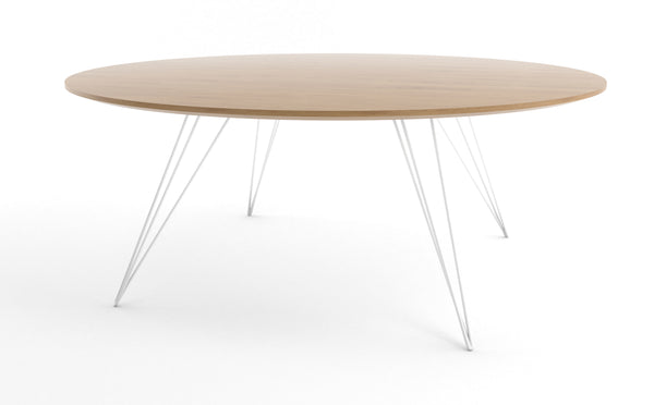 Williams Coffee Table / White Oak / Round