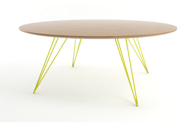 Williams Coffee Table / White Oak / Round