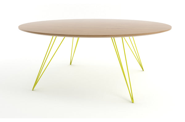 Williams Coffee Table / White Oak / Round