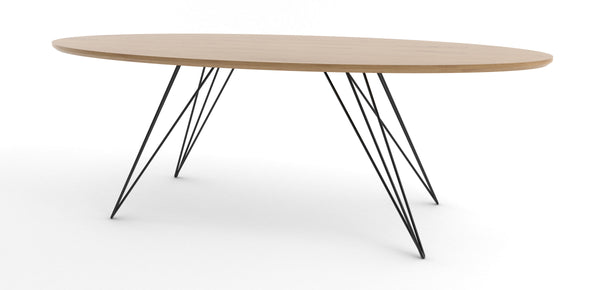 Williams Coffee Table / White Oak / Round