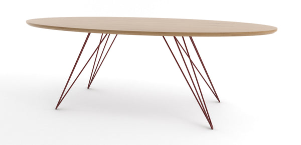 Williams Coffee Table / White Oak / Round