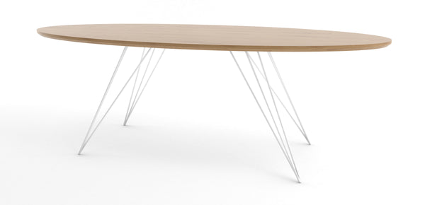 Williams Coffee Table / White Oak / Round