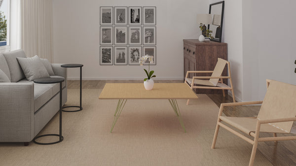 Williams Coffee Table / White Oak / Rectangle