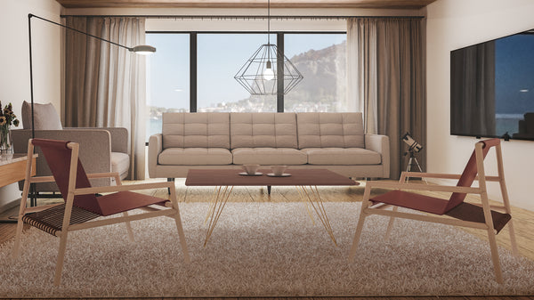 Williams Coffee Table / Walnut / Rectangle