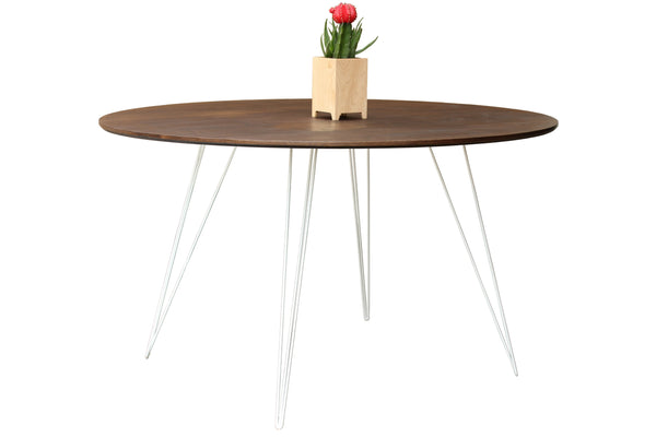 Williams Dining Table / Walnut / Round