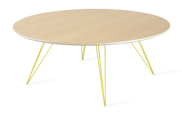 Williams Coffee Table / Maple / Round
