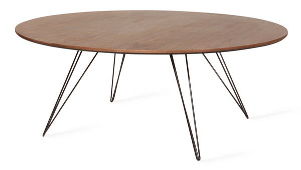 Williams Coffee Table / Walnut / Round