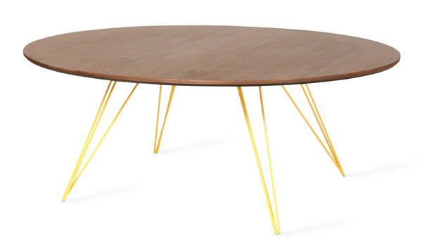 Williams Coffee Table / Walnut / Round